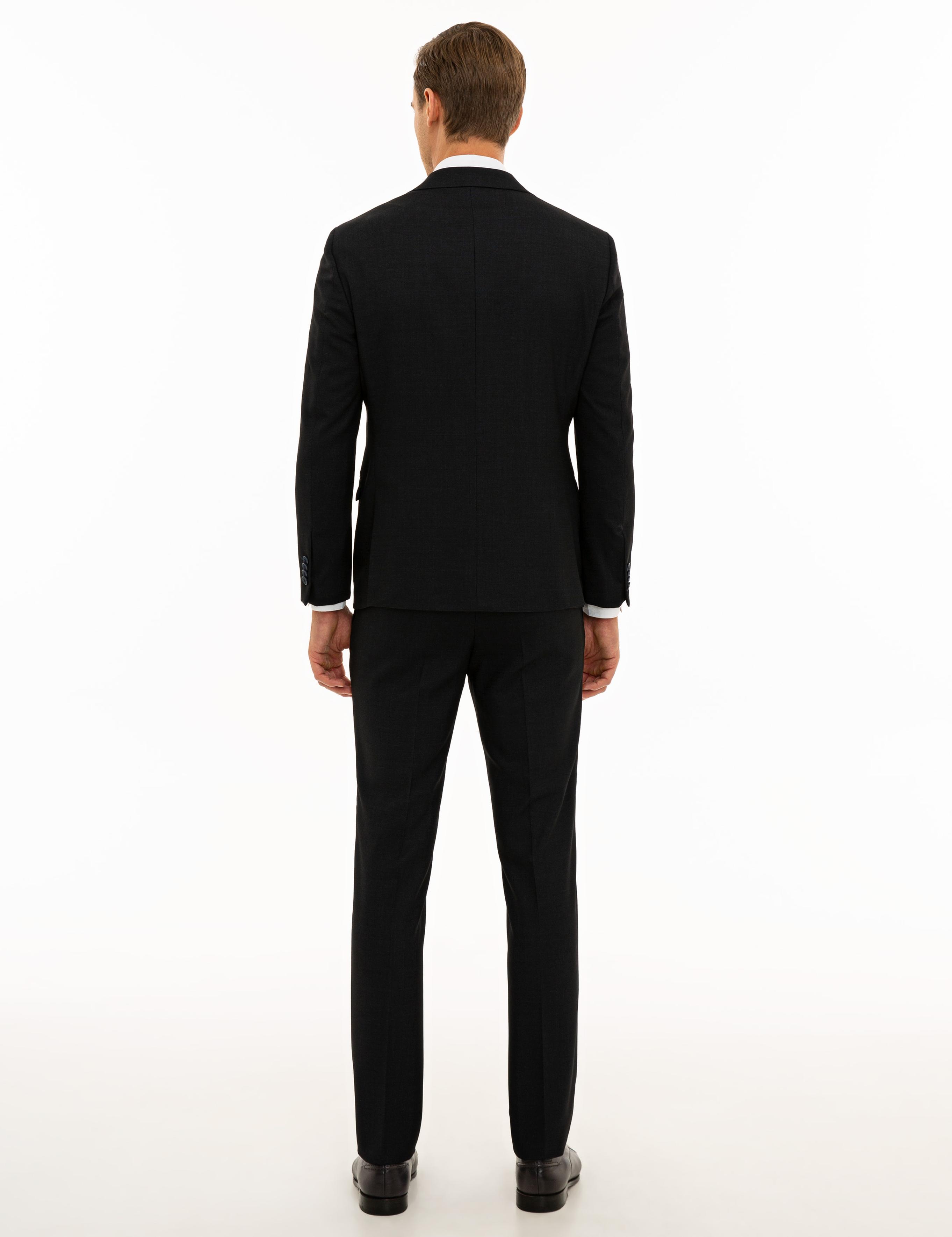 Lacivert Slim Fit Takım Elbise