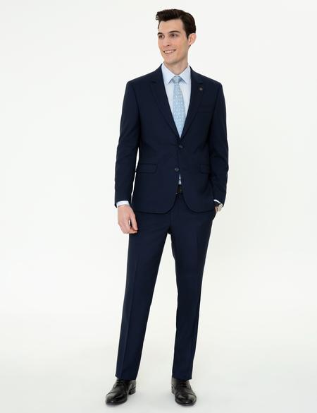 Lacivert Slim Fit Takım Elbise - 50254268044