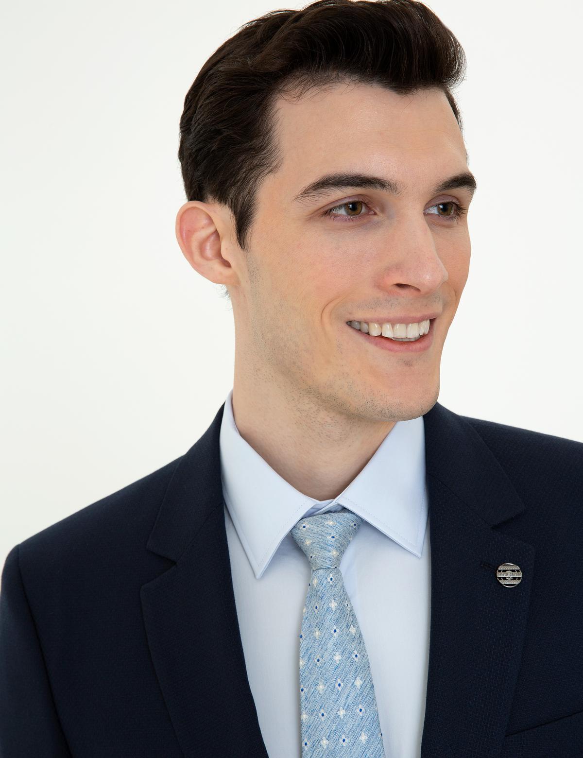 Lacivert Slim Fit Takım Elbise - 50254268044