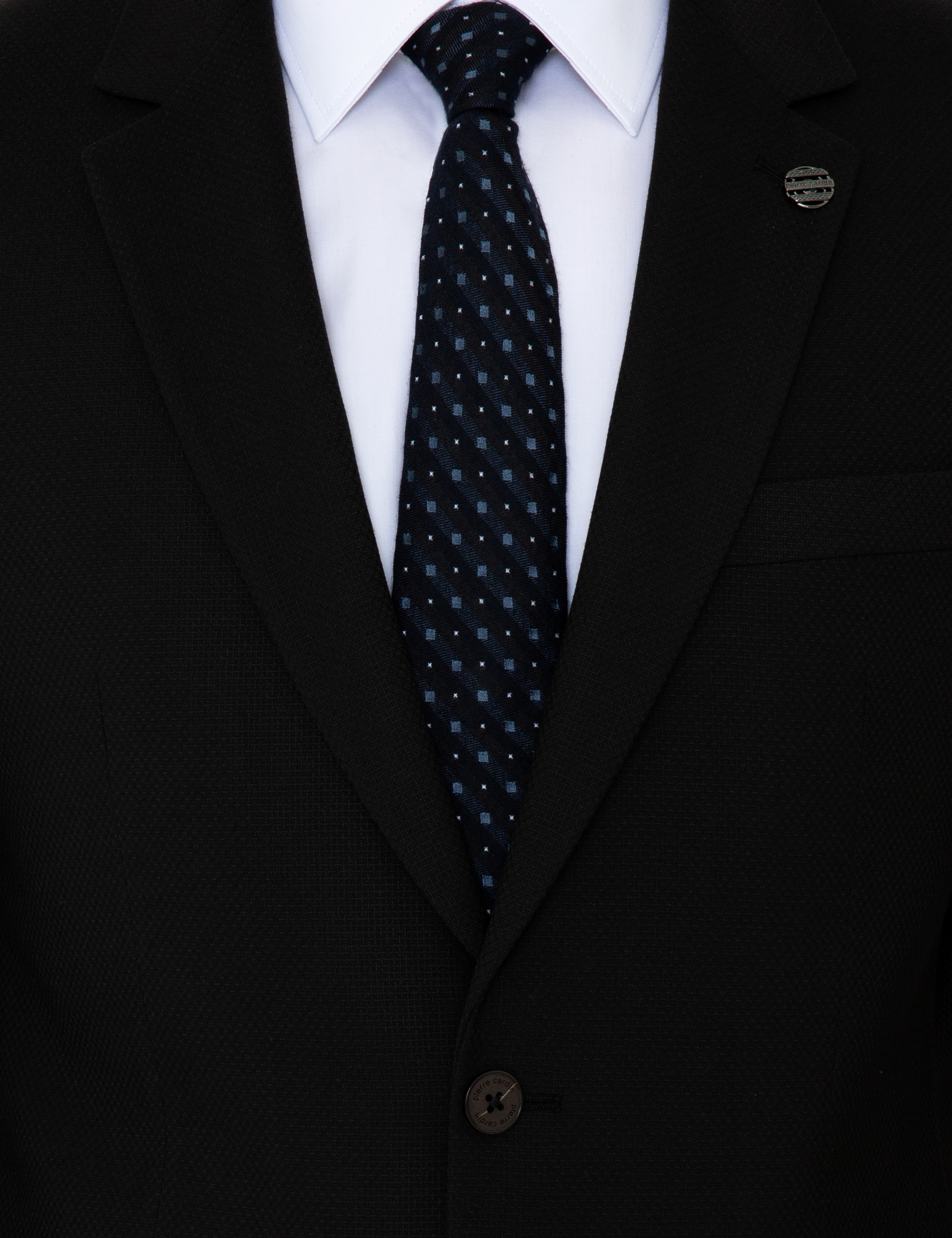 Siyah Slim Fit Takım Elbise - Image 6