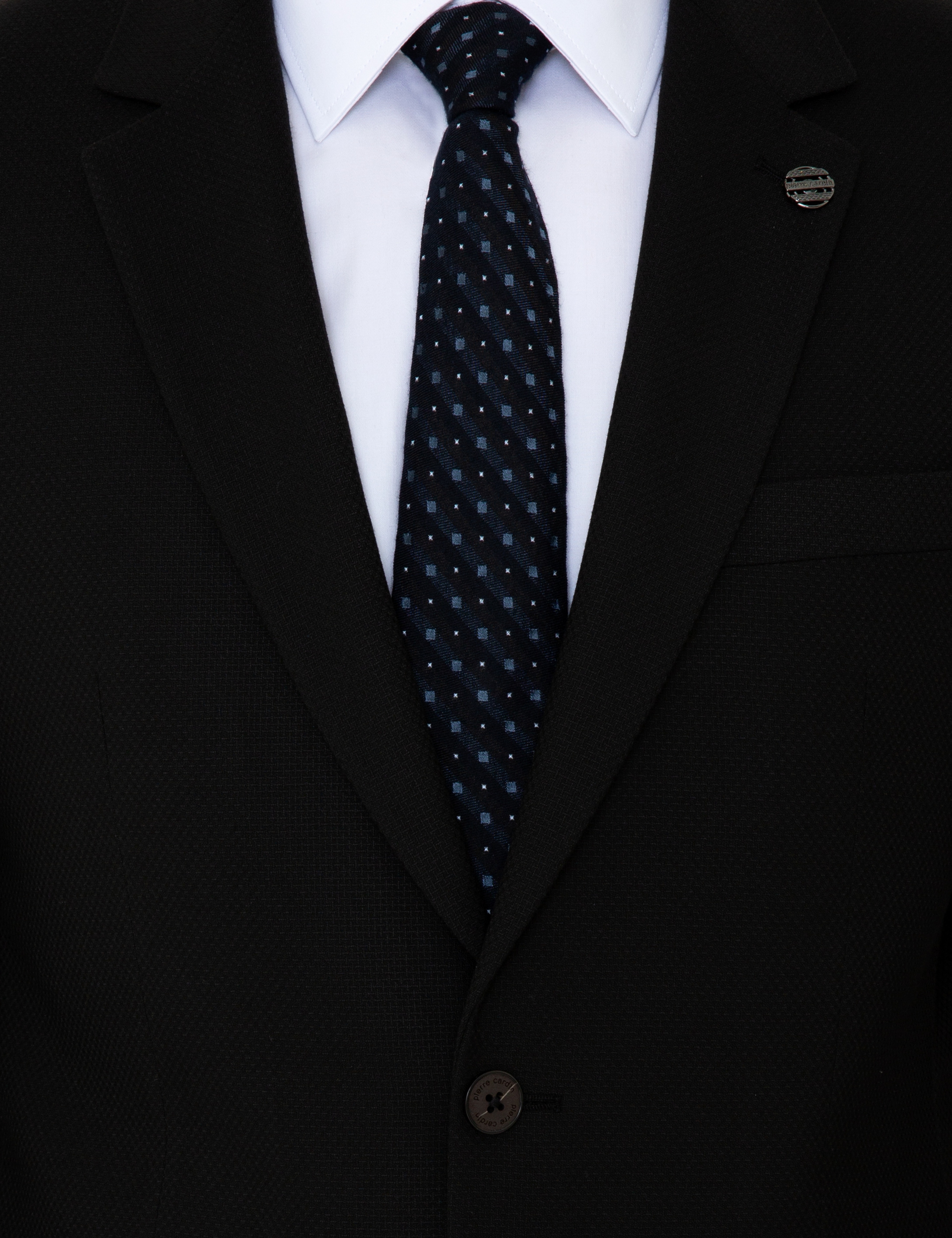 Siyah Slim Fit Takım Elbise