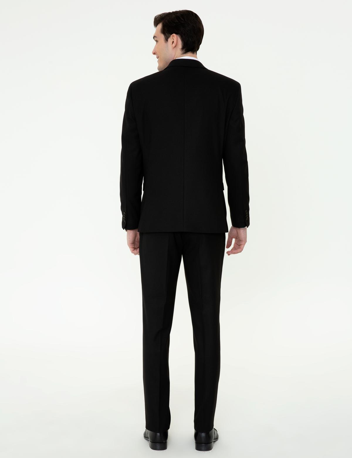 Siyah Slim Fit Takım Elbise - 50254268092