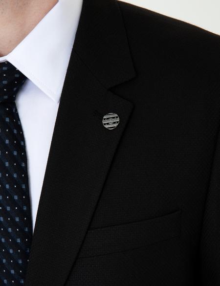 Siyah Slim Fit Takım Elbise - 50254268092