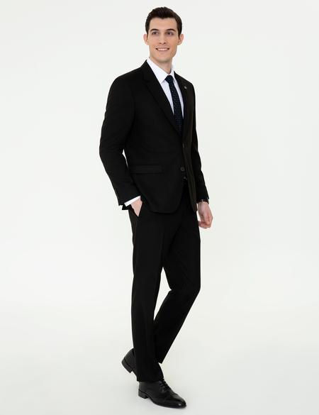 Siyah Slim Fit Takım Elbise - 50254268092