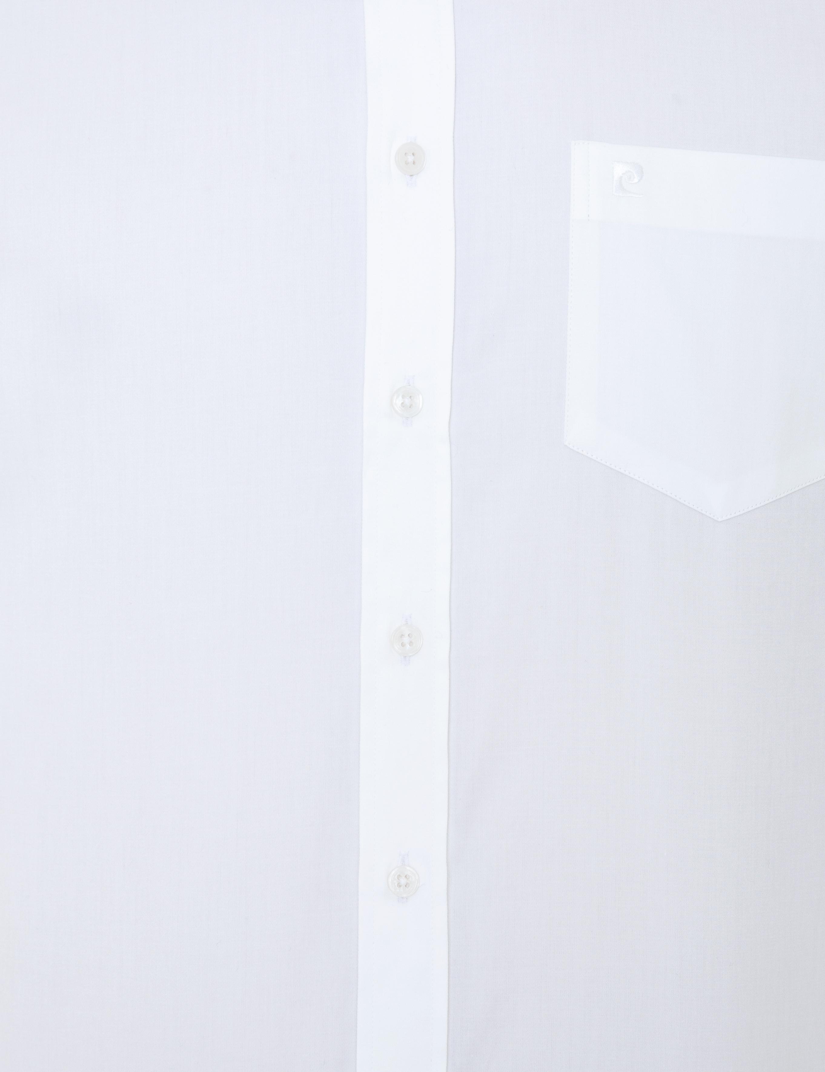 Beyaz Regular Fit Kısa Kollu Gömlek