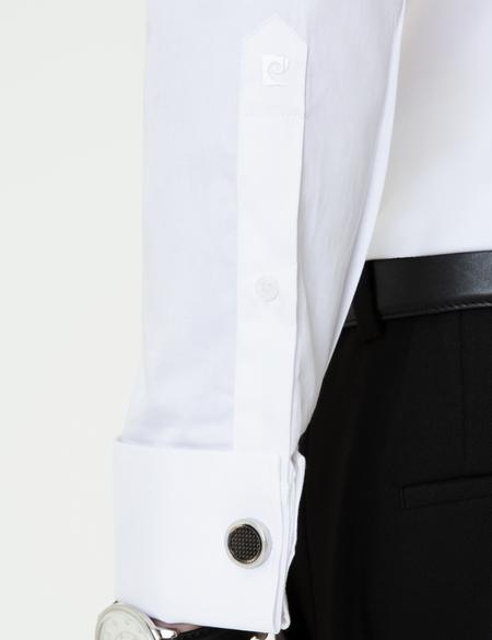 Beyaz Slim Fit Smokin Gömlek - 50246034005