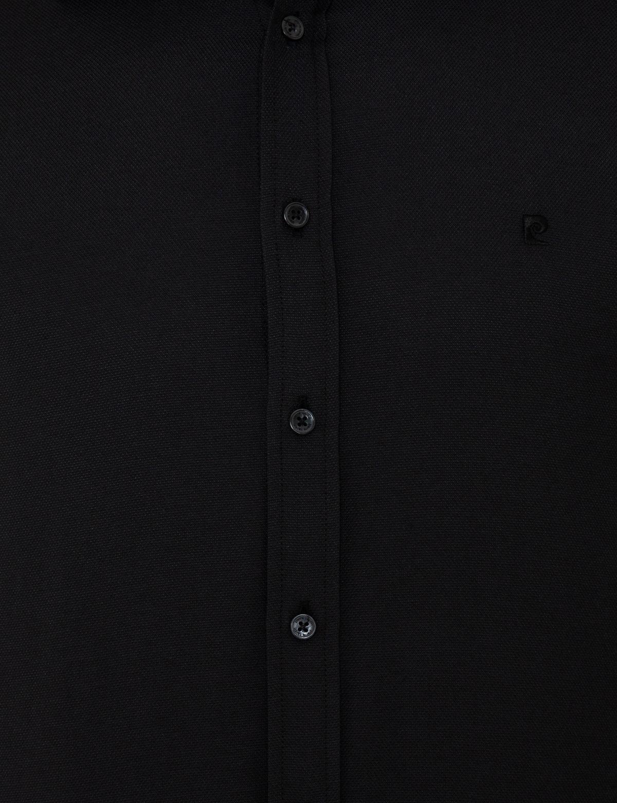 Siyah Slim Fit Oxford Gömlek - 50247117054