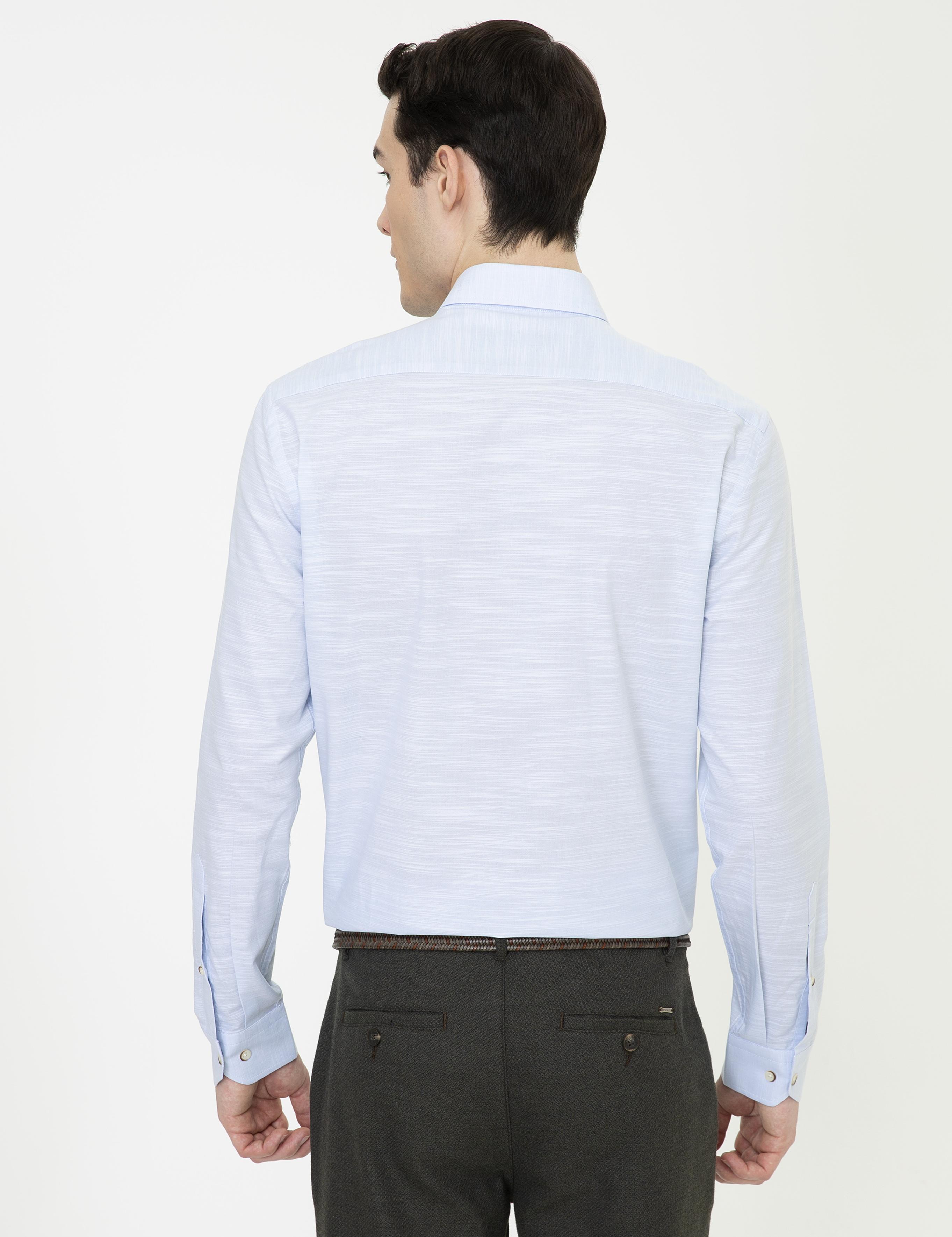 Açık Mavi Slim Fit Gömlek