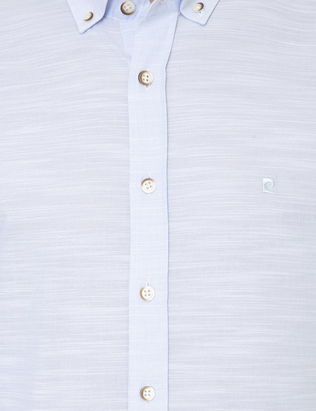 Açık Mavi Slim Fit Gömlek - 50236034010