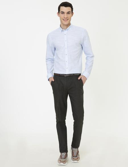 Açık Mavi Slim Fit Gömlek - 50236034010
