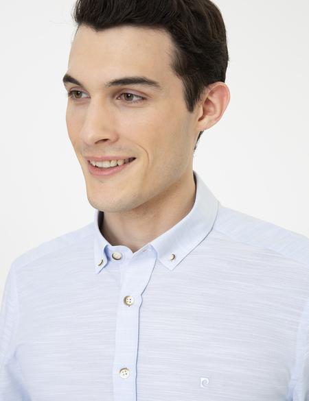 Açık Mavi Slim Fit Gömlek - 50236034010