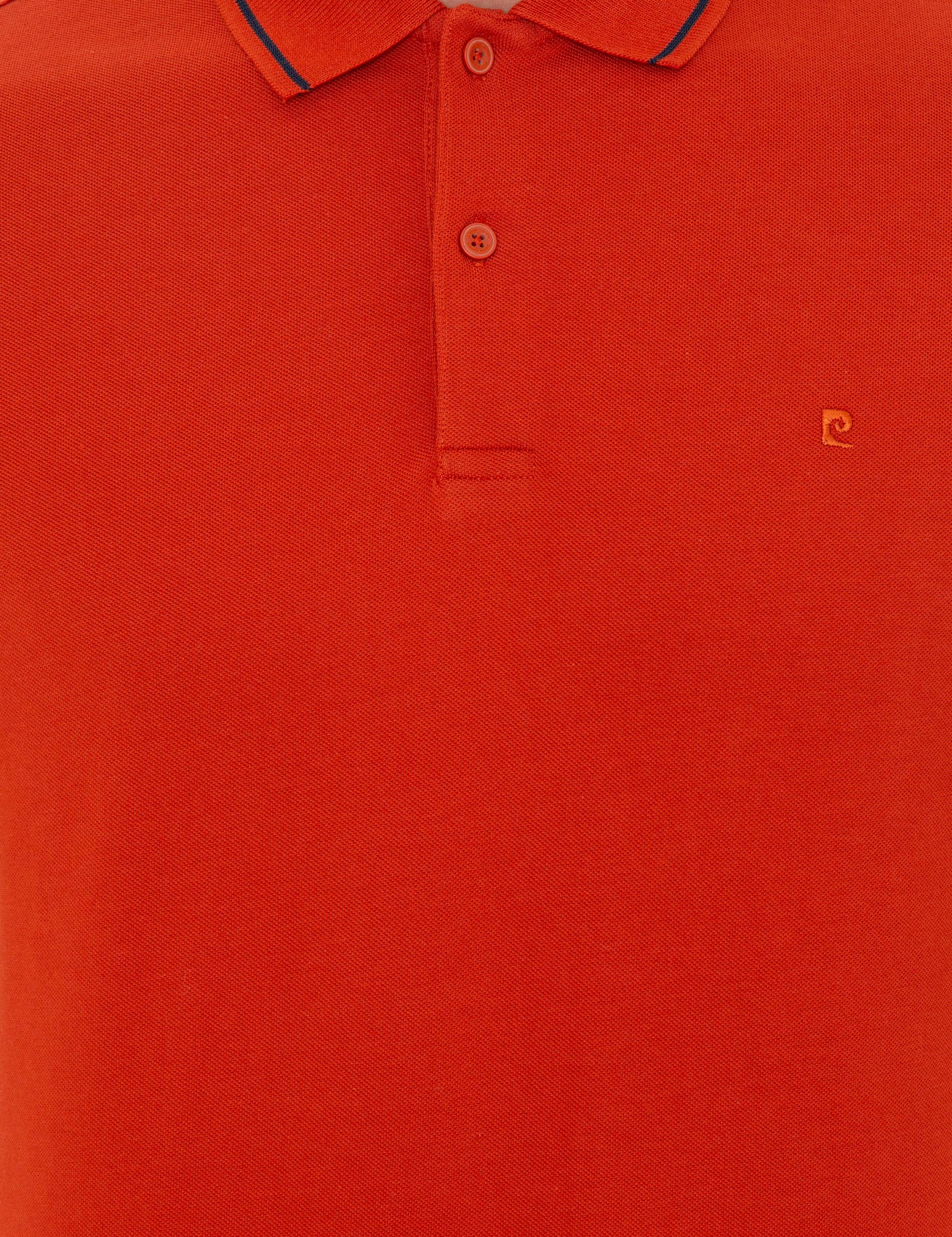 Kiremit Slim Fit Polo Yaka Basic Tişört