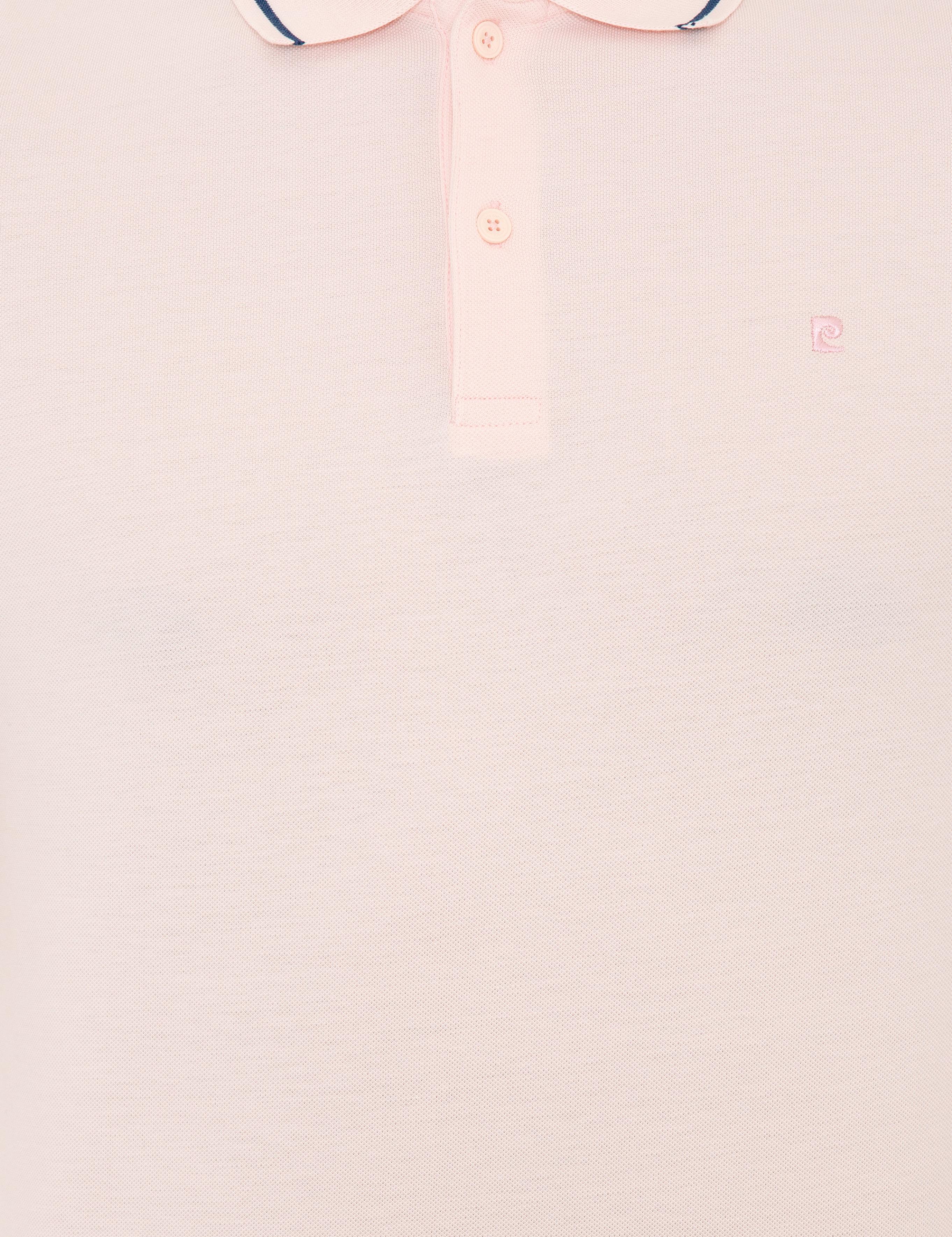 Pembe Slim Fit Polo Yaka Basic Tişört