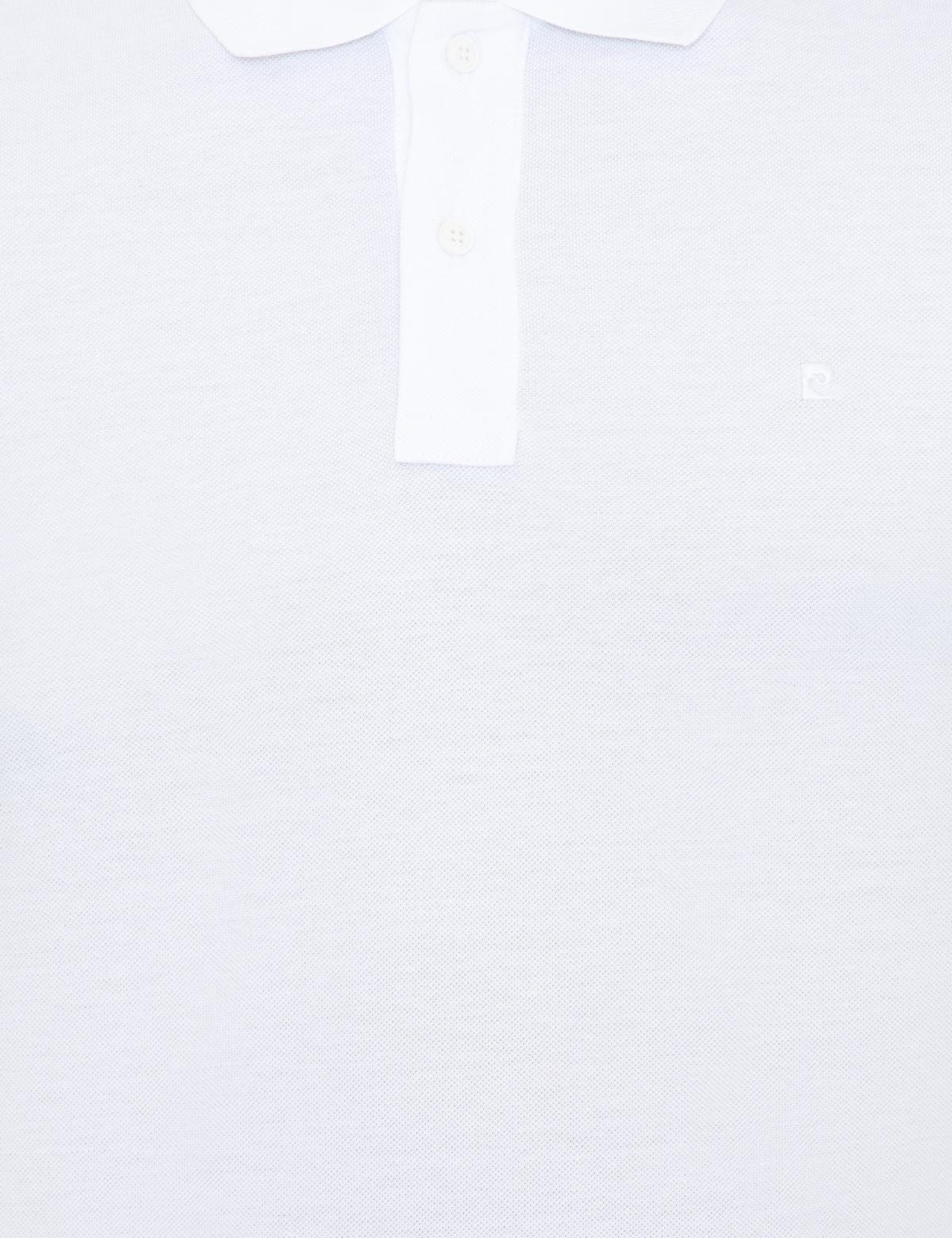 Beyaz Slim Fit Polo Yaka Basic Tişört - 50249878008