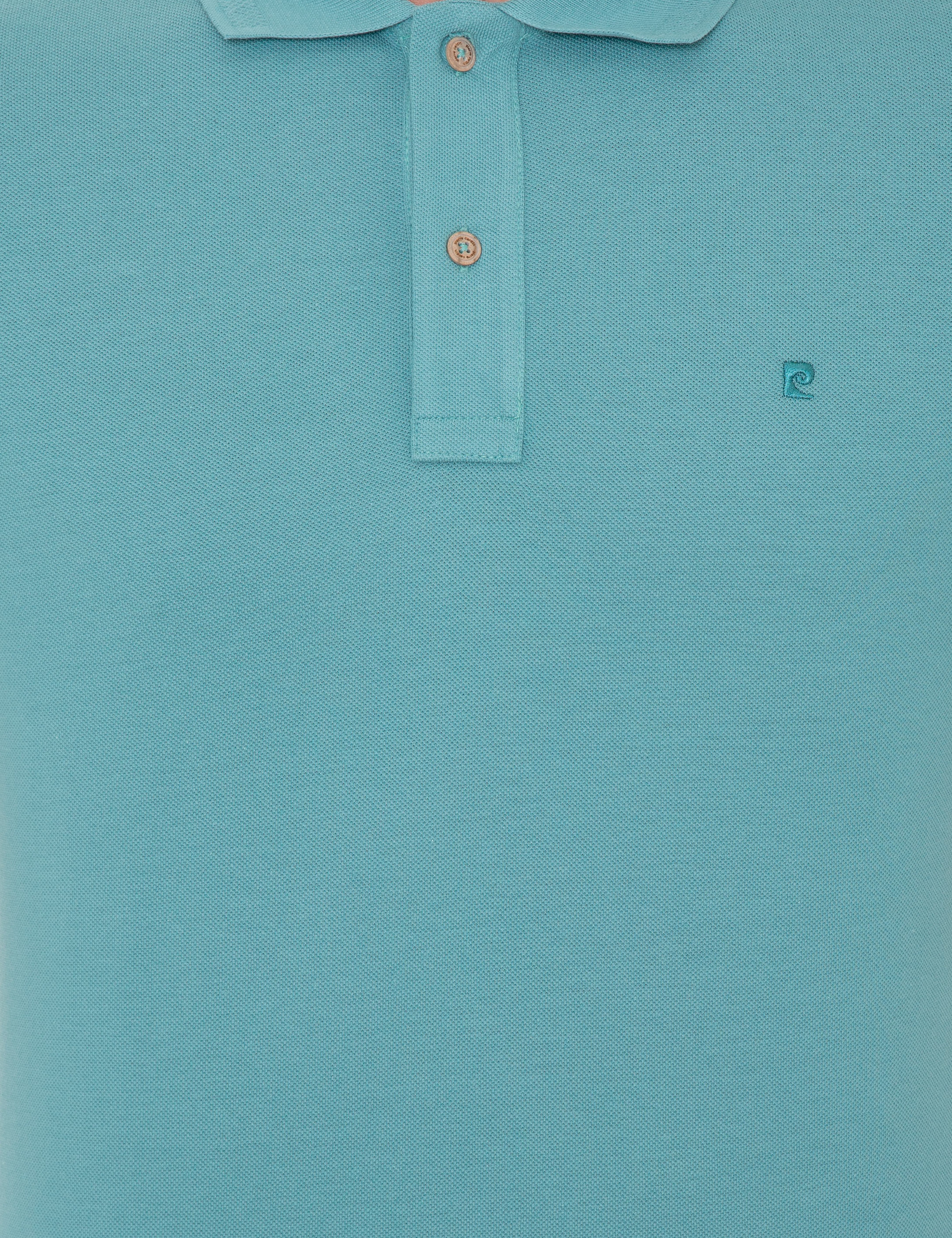 Çağla Yeşili Slim Fit Polo Yaka Basic Tişört - Image 6