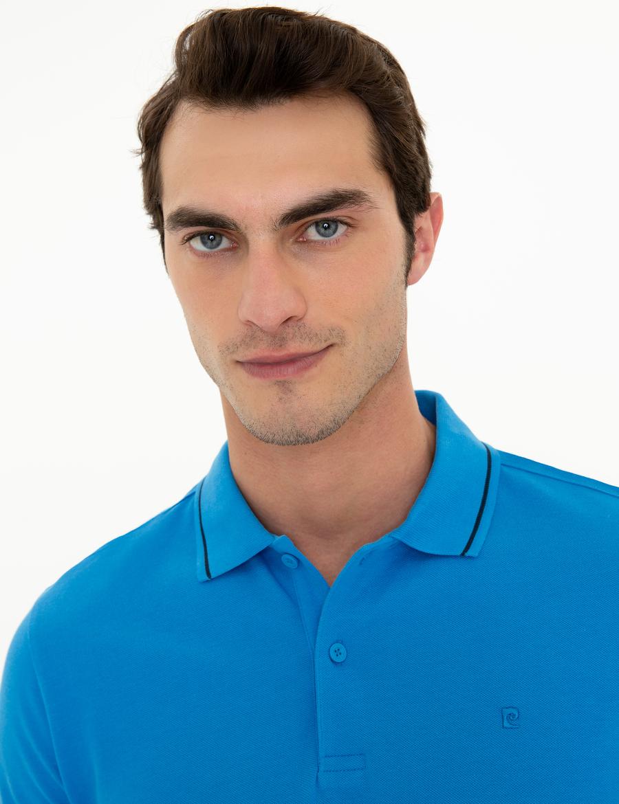 Kobalt Slim Fit Polo Yaka Basic Tişört