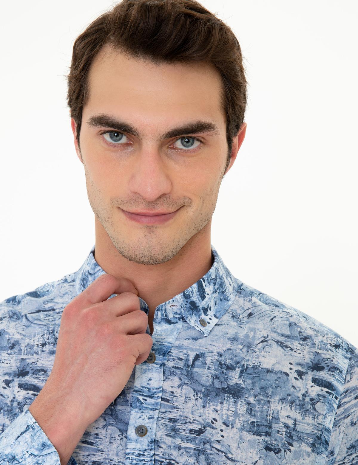 Mavi Slim Fit Uzun Kollu Gömlek - 50250957021