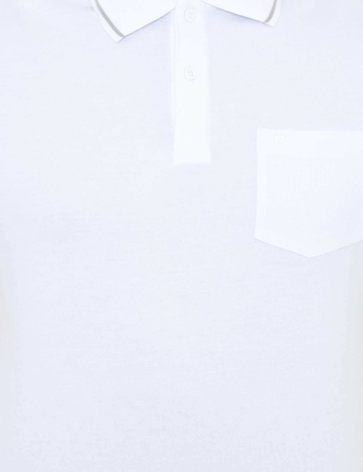 Beyaz Regular Fit Polo Yaka Basic Tişört - 50252470002