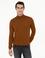 Taba Regular Fit Yarım Balıkçı Yaka Yün Karışımlı Basic Triko Kazak