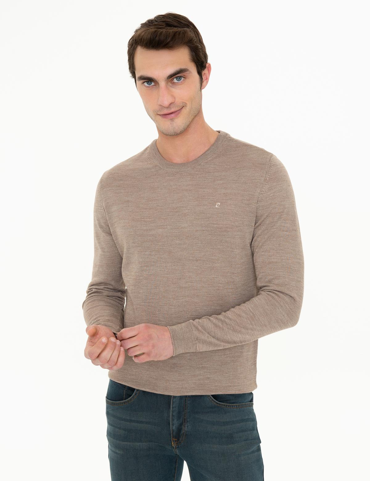 Taş Regular Fit Basic Triko Kazak