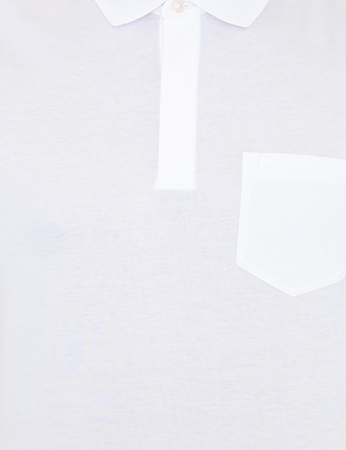 Beyaz Regular Fit Polo Yaka Merserize Tişört - 50249893027
