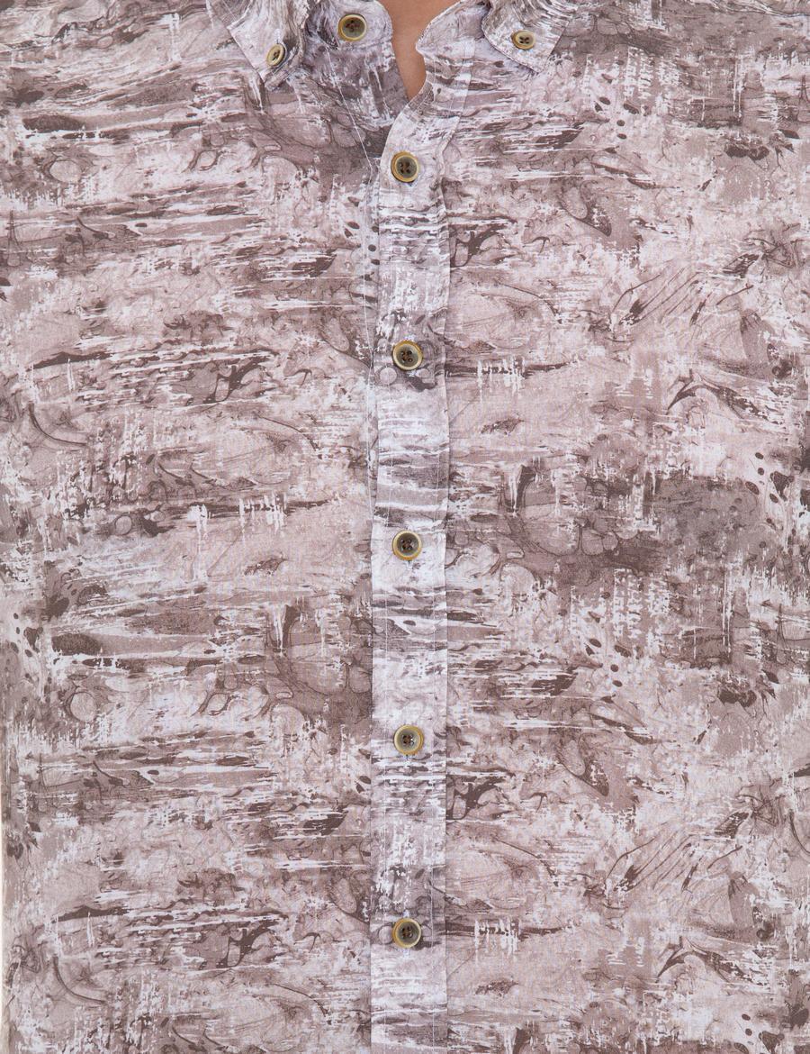 Vizon Slim Fit Uzun Kollu Gömlek