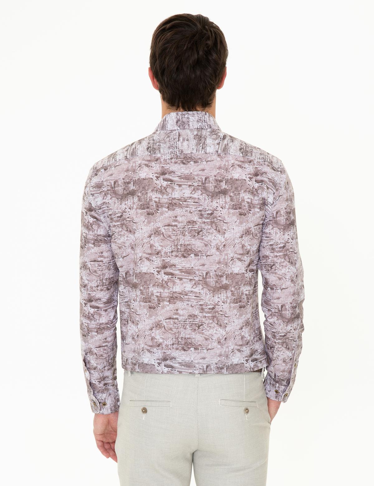 Vizon Slim Fit Uzun Kollu Gömlek - 50250957031