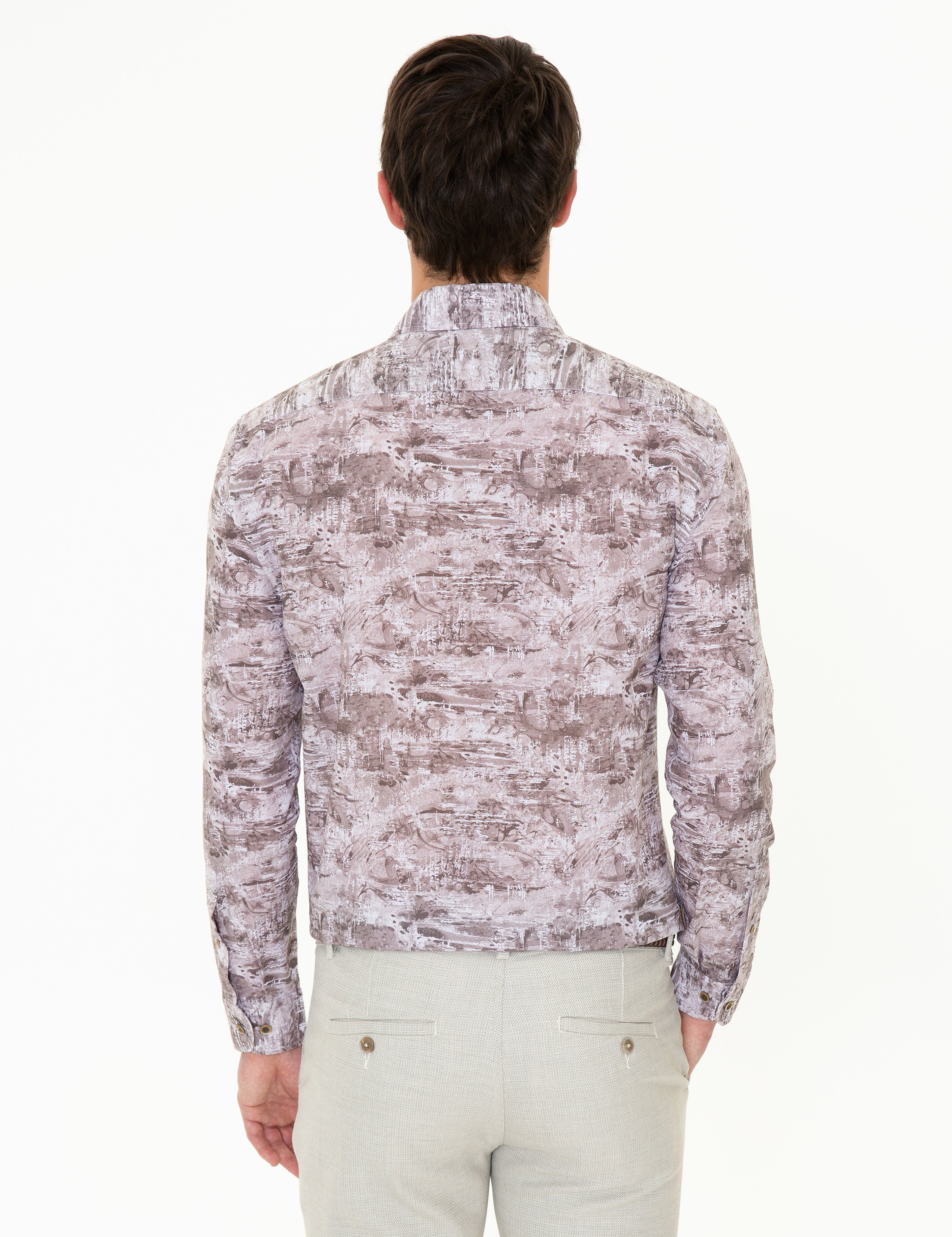 Vizon Slim Fit Uzun Kollu Gömlek