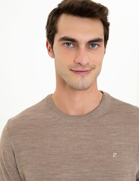 Taş Regular Fit Basic Triko Kazak - 50237703123