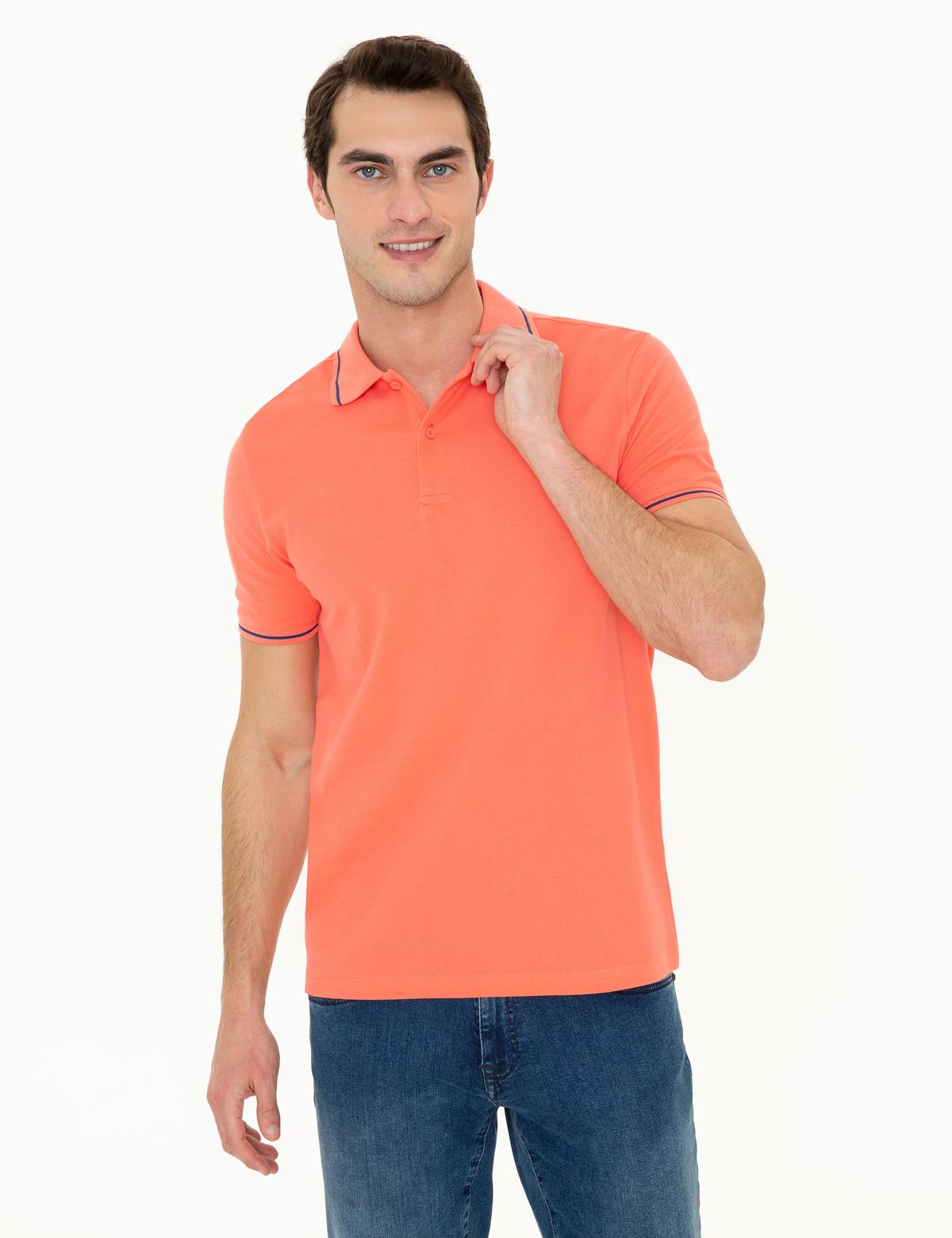 Somon Slim Fit Polo Yaka Basic Tişört