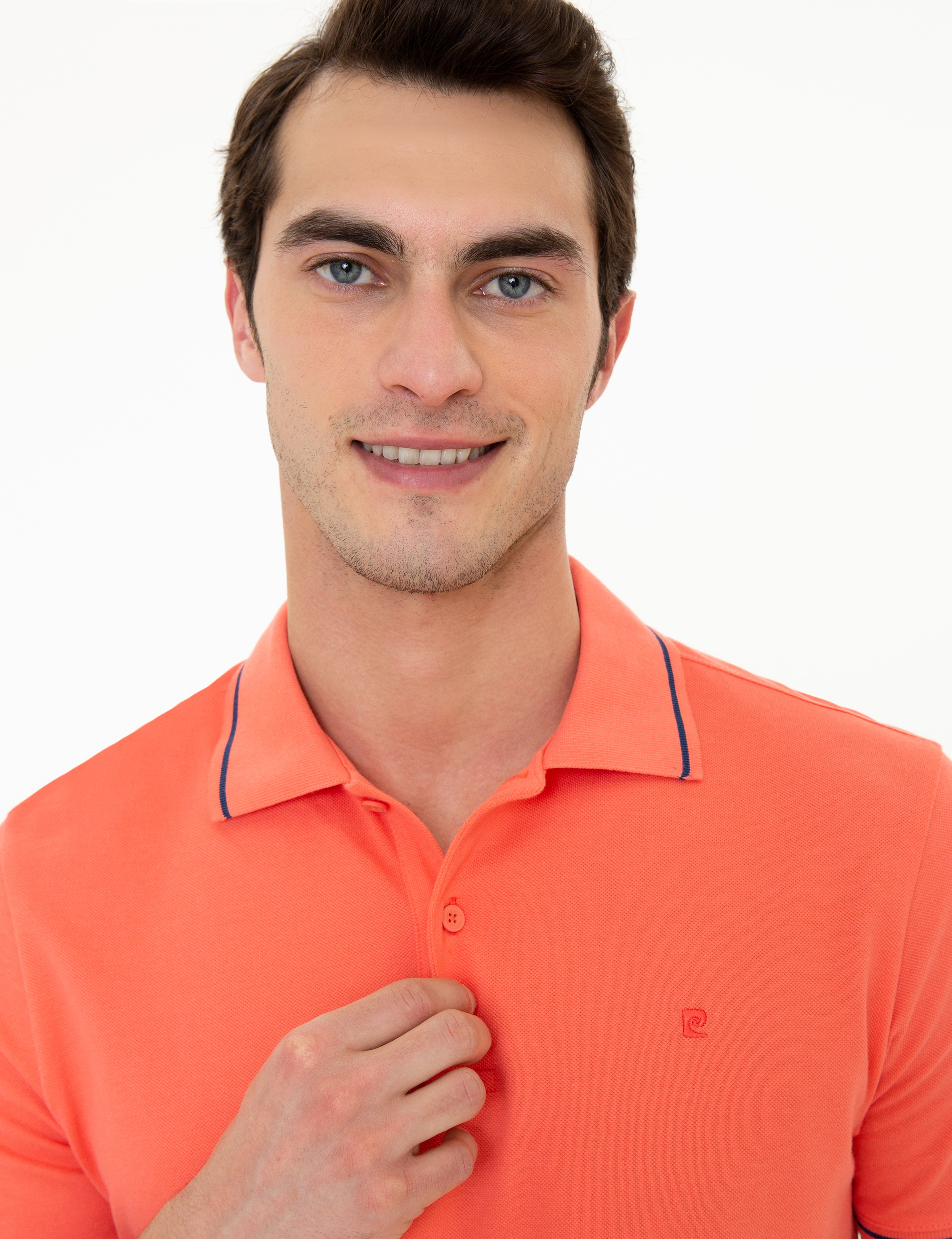 Somon Slim Fit Polo Yaka Basic Tişört