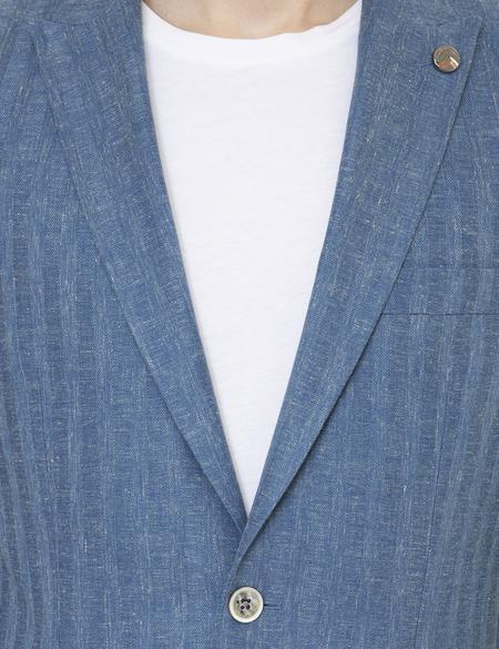 Koyu Mavi Slim Fit Ceket - 50247076014