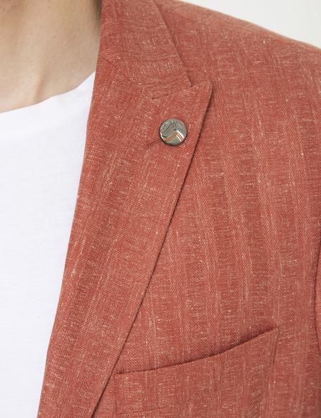 Kiremit Slim Fit Ceket - 50247076050