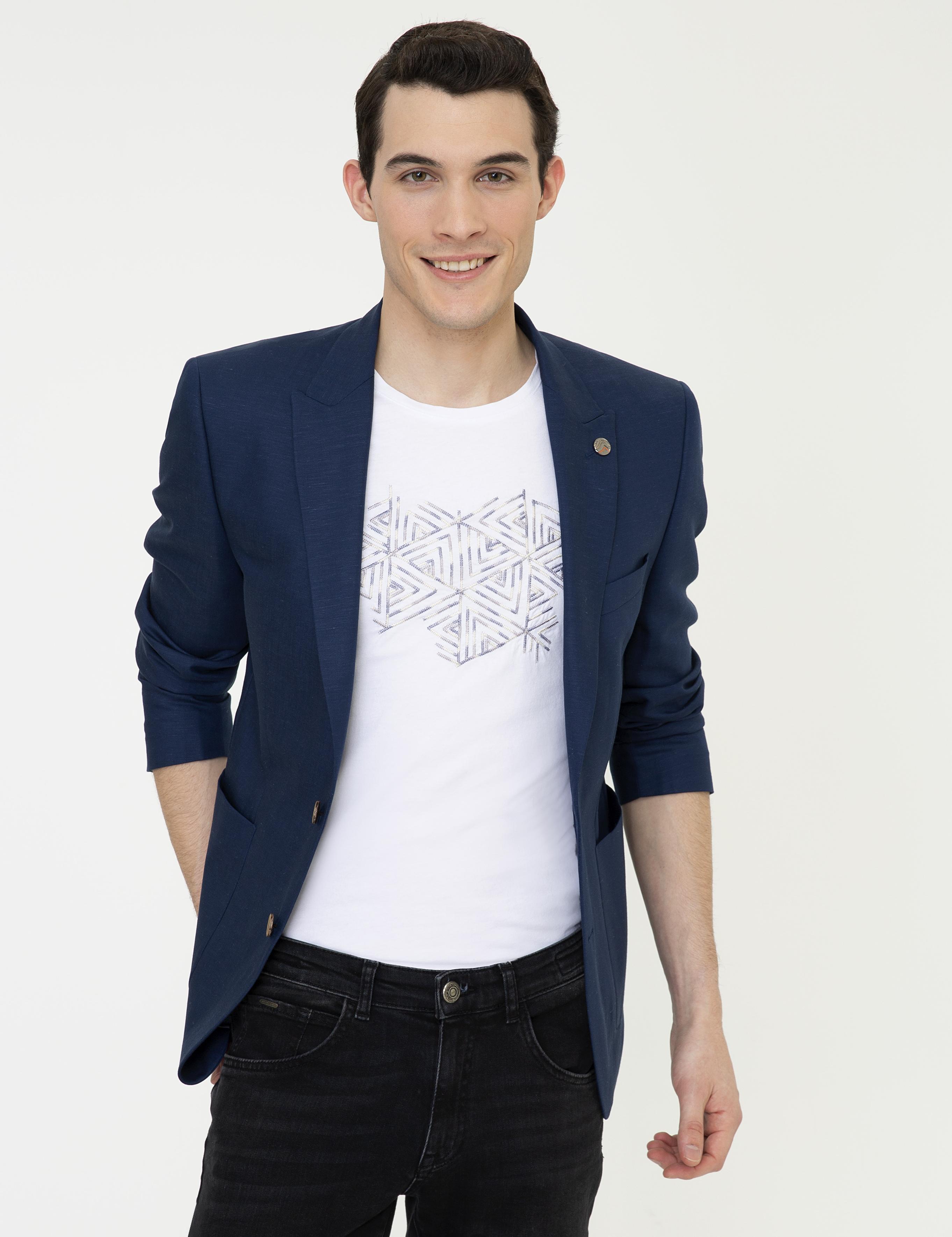 İndigo Ex. Slim Fit Ceket