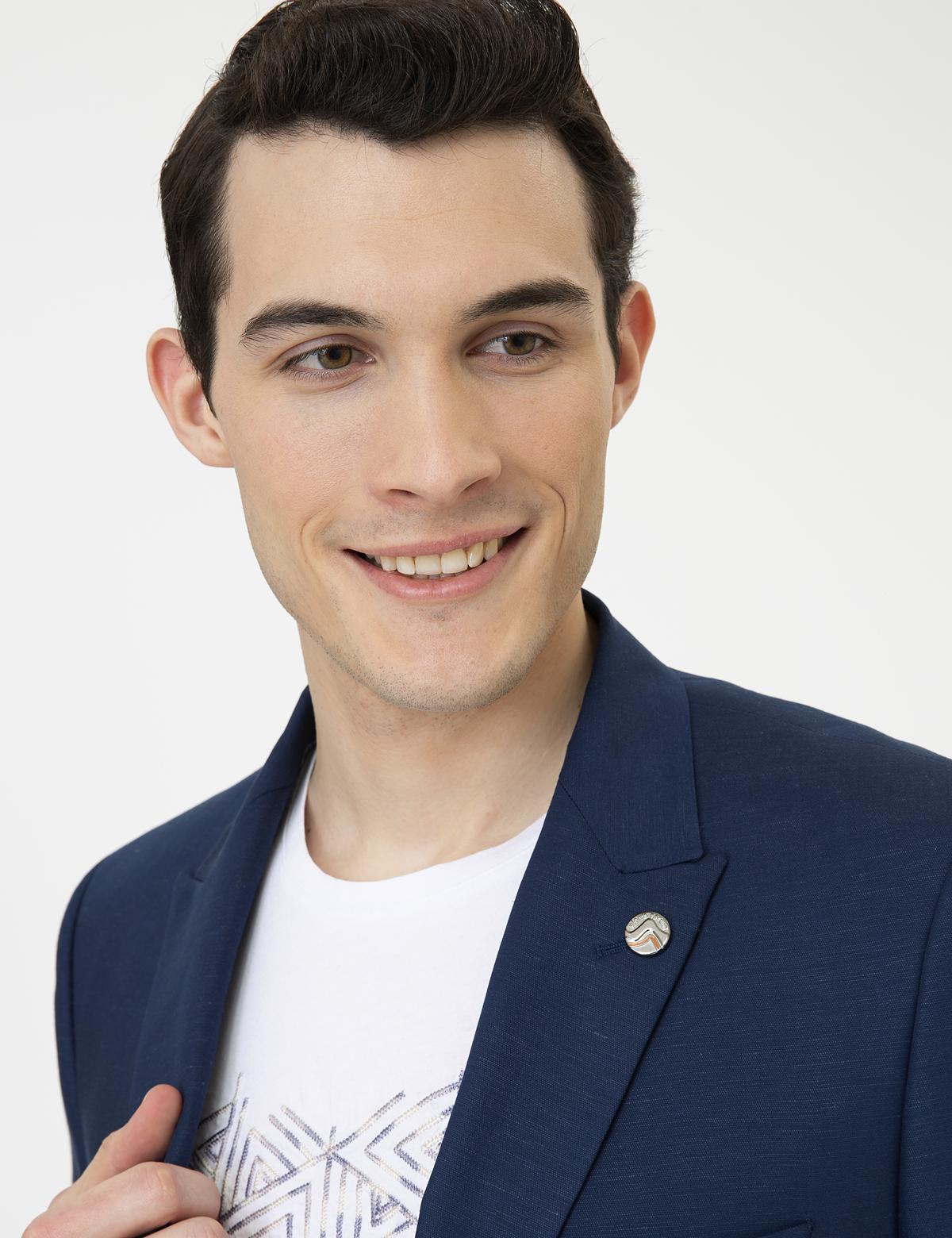 İndigo Ex. Slim Fit Ceket - 50247497044