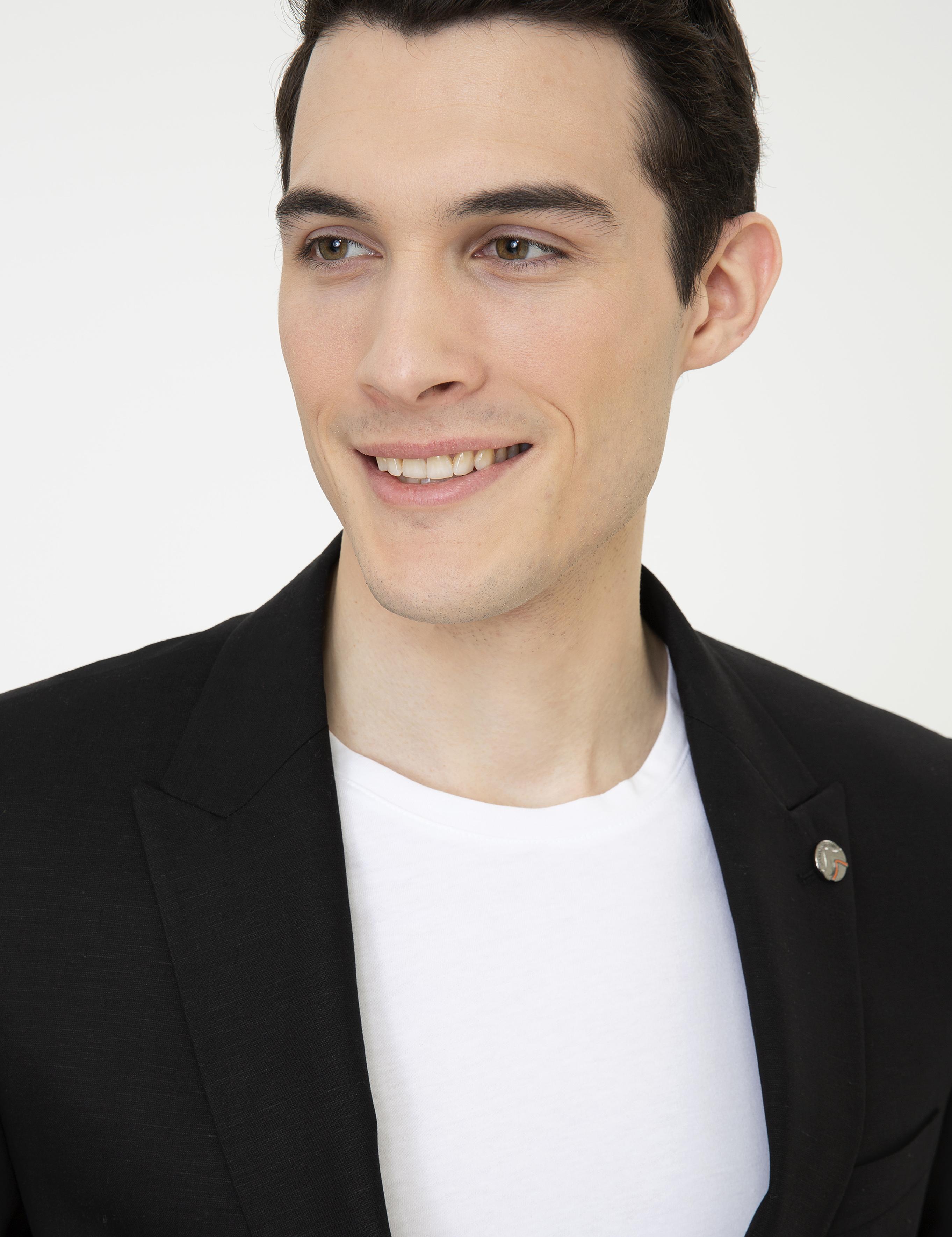 Siyah Ex. Slim Fit Ceket