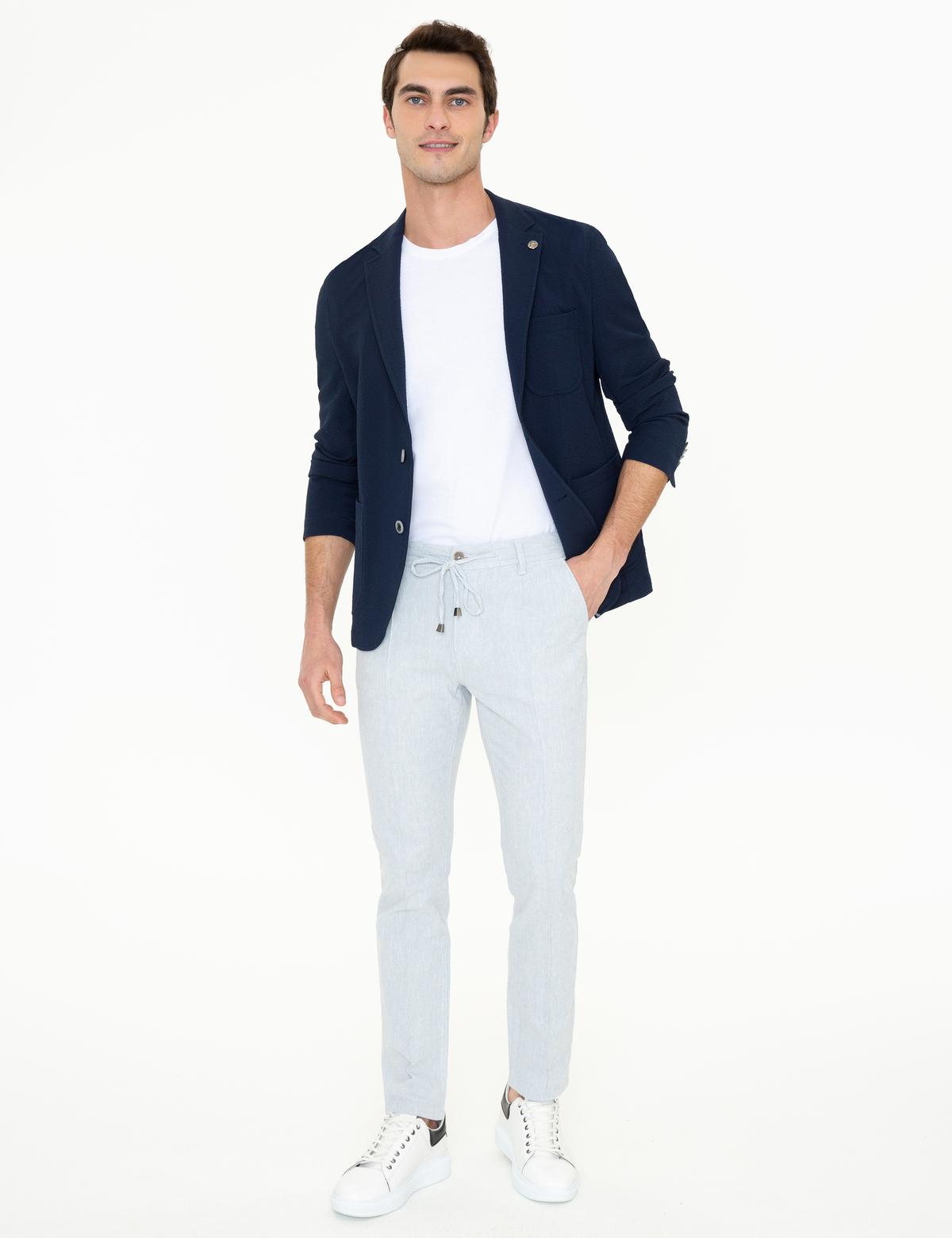 Lacivert Ex. Slim Fit Ceket - 50247506005