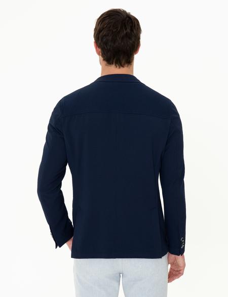 Lacivert Ex. Slim Fit Ceket - 50247506005