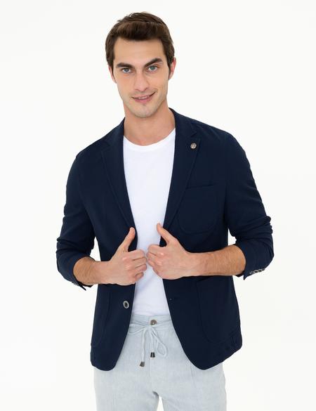 Lacivert Ex. Slim Fit Ceket - 50247506005