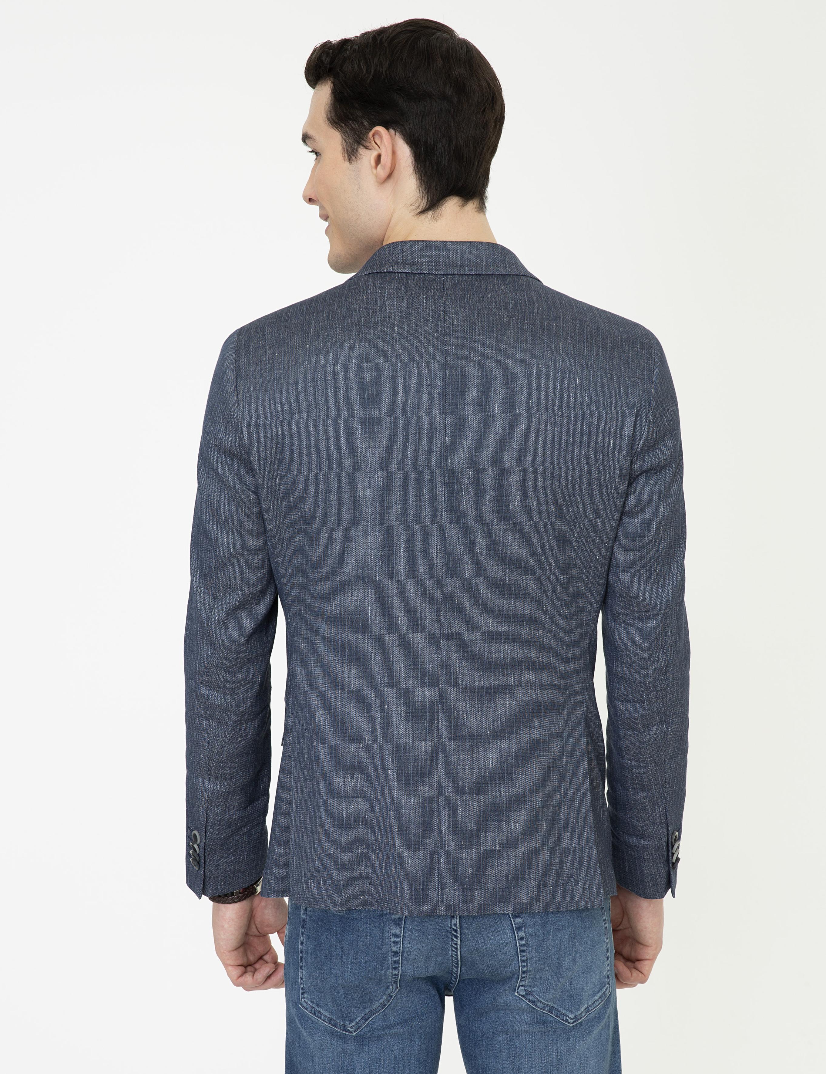 Lacivert Ex. Slim Fit Ceket