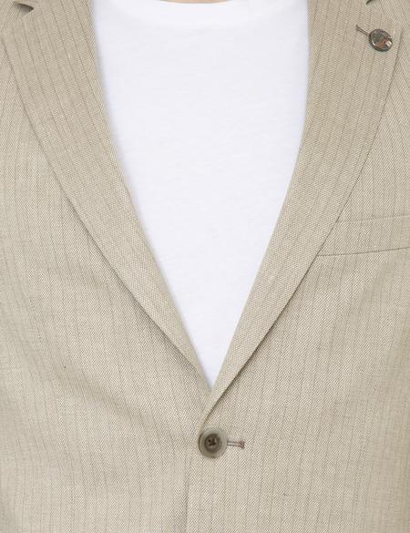 Açık Kahverengi Ex. Slim Fit Ceket - 50247598047