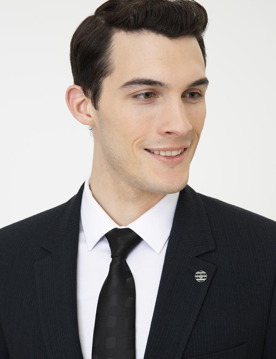 Lacivert Slim Fit Takım Elbise