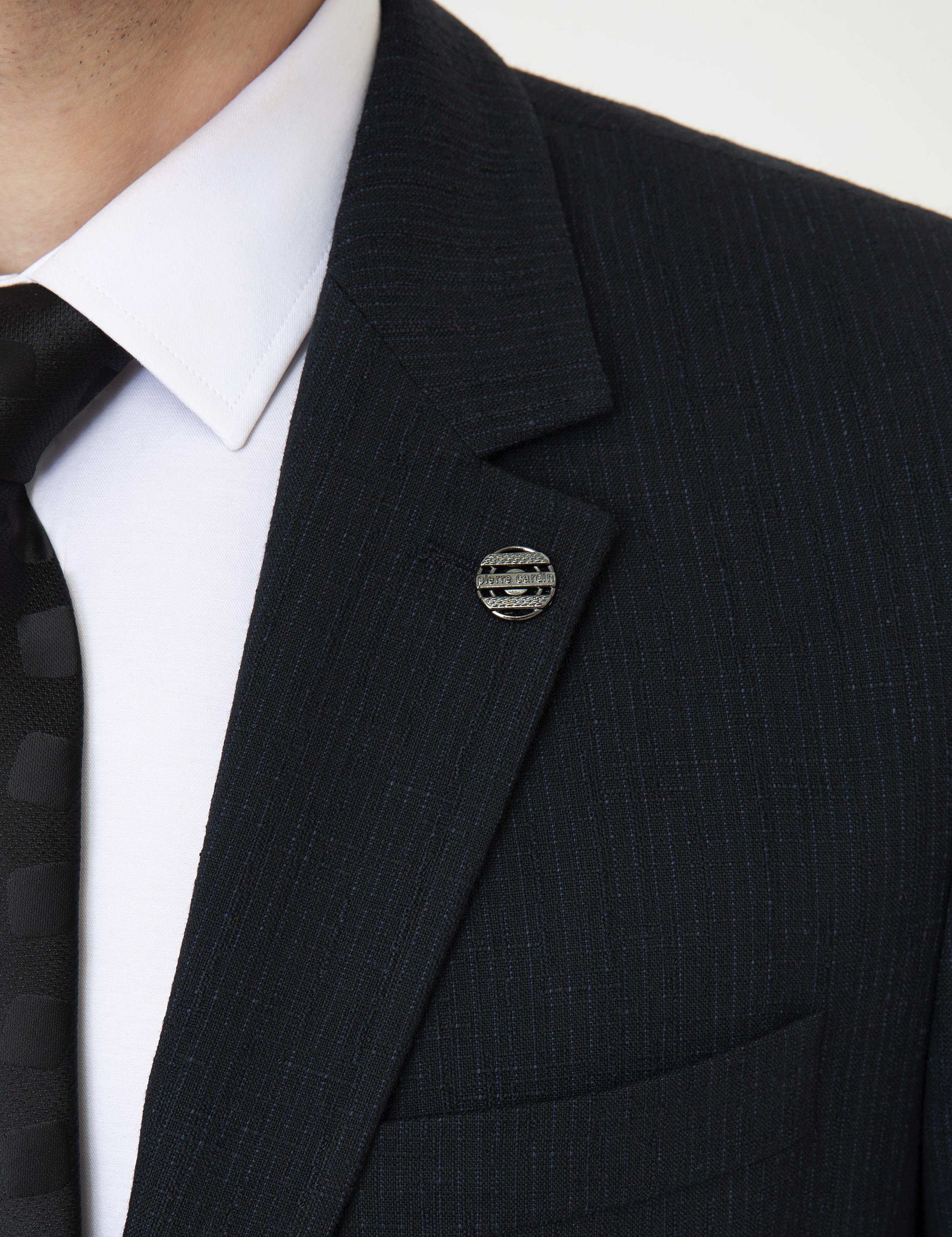 Lacivert Slim Fit Takım Elbise