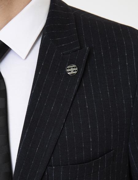 Lacivert Ex. Slim Fit Takım Elbise - 50250408044