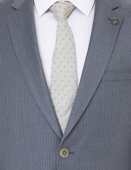 Gri Slim Fit Takım Elbise - 50251405005