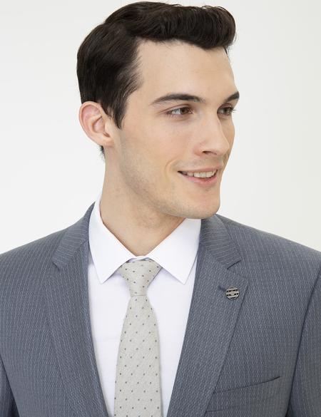 Gri Slim Fit Takım Elbise - 50251405005