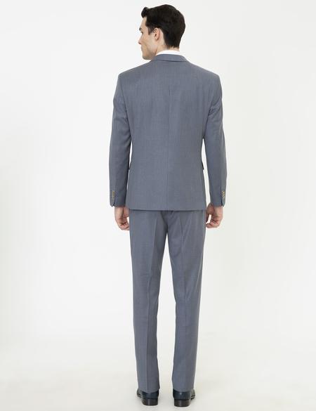 Gri Slim Fit Takım Elbise - 50251405005
