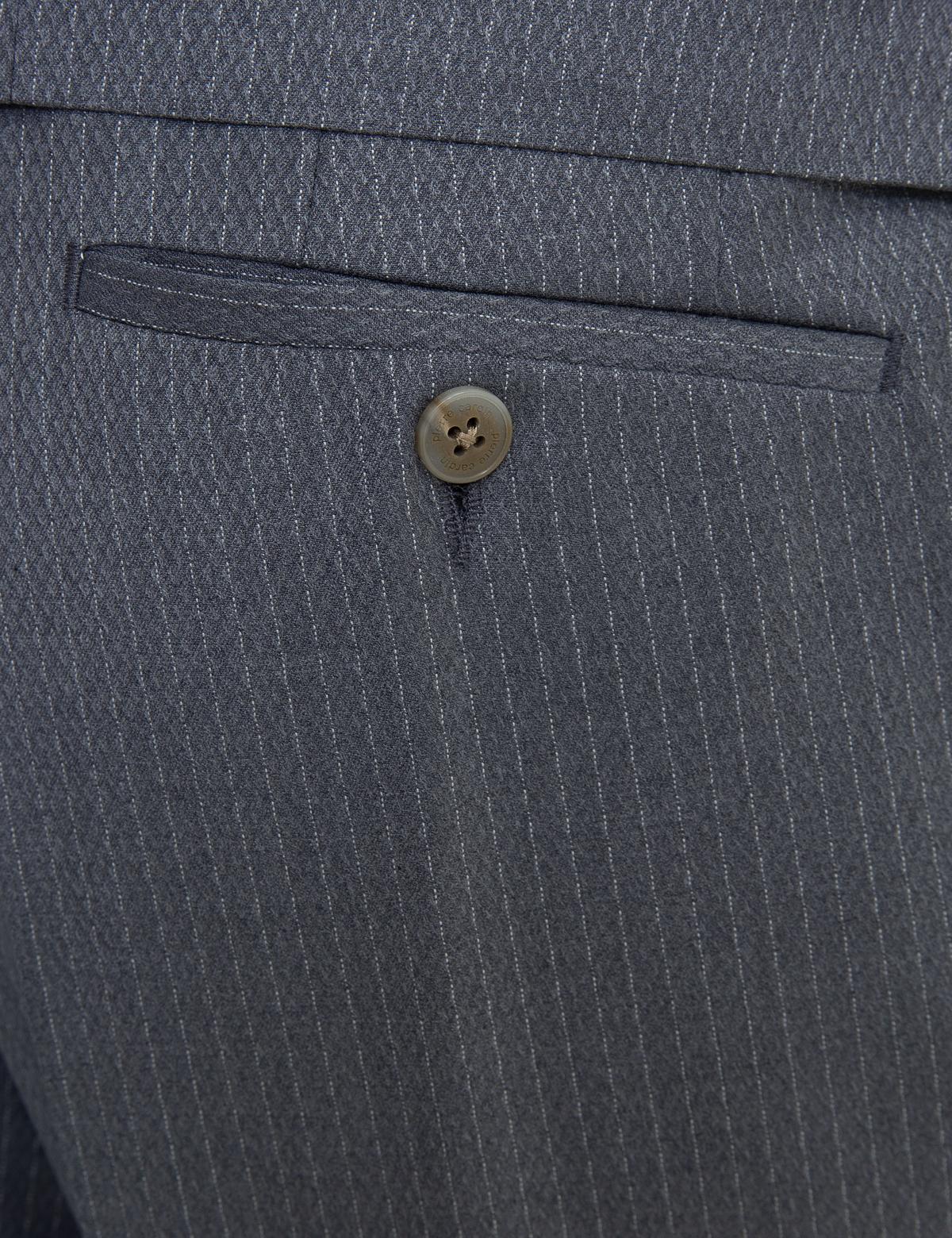 Gri Slim Fit Takım Elbise - 50251405005