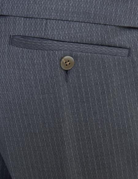 Gri Slim Fit Takım Elbise - 50251405005