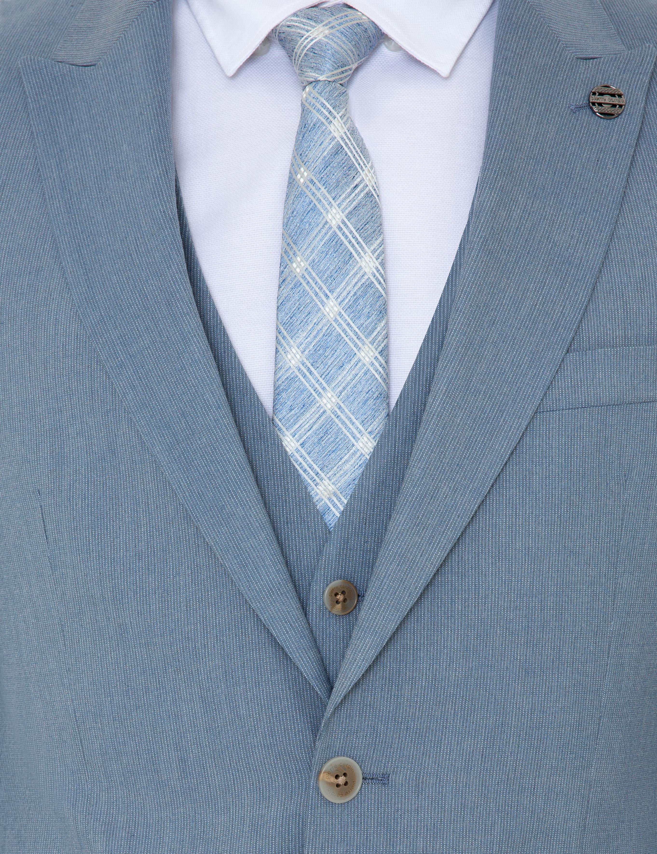 Açık Mavi Ex. Slim Fit Takım Elbise